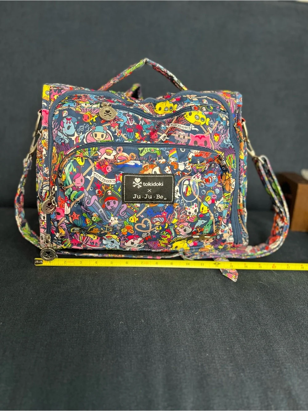 JuJuBe X Tokidoki Sea Punk BFF Diaper Backpack Book Bag - Excellent Condition